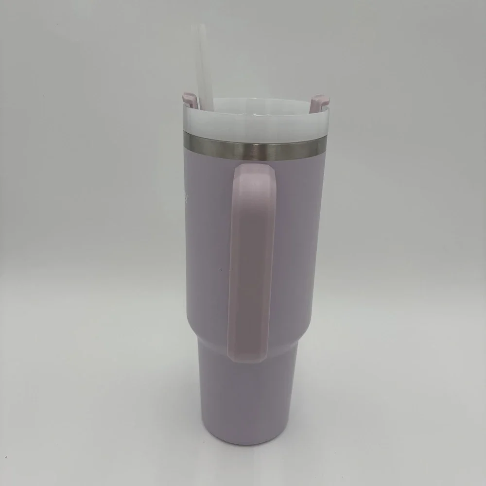 Stanley 40oz Quencher Lavender Purple H2.0 Stainless Steel Tumbler Water - Picture 2 of 4